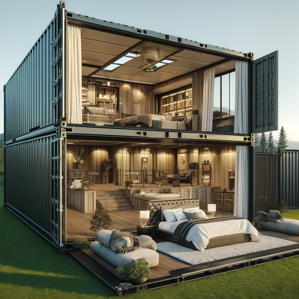 Shipping Container Barndominium With Large Master Suite - Barndo Build ...